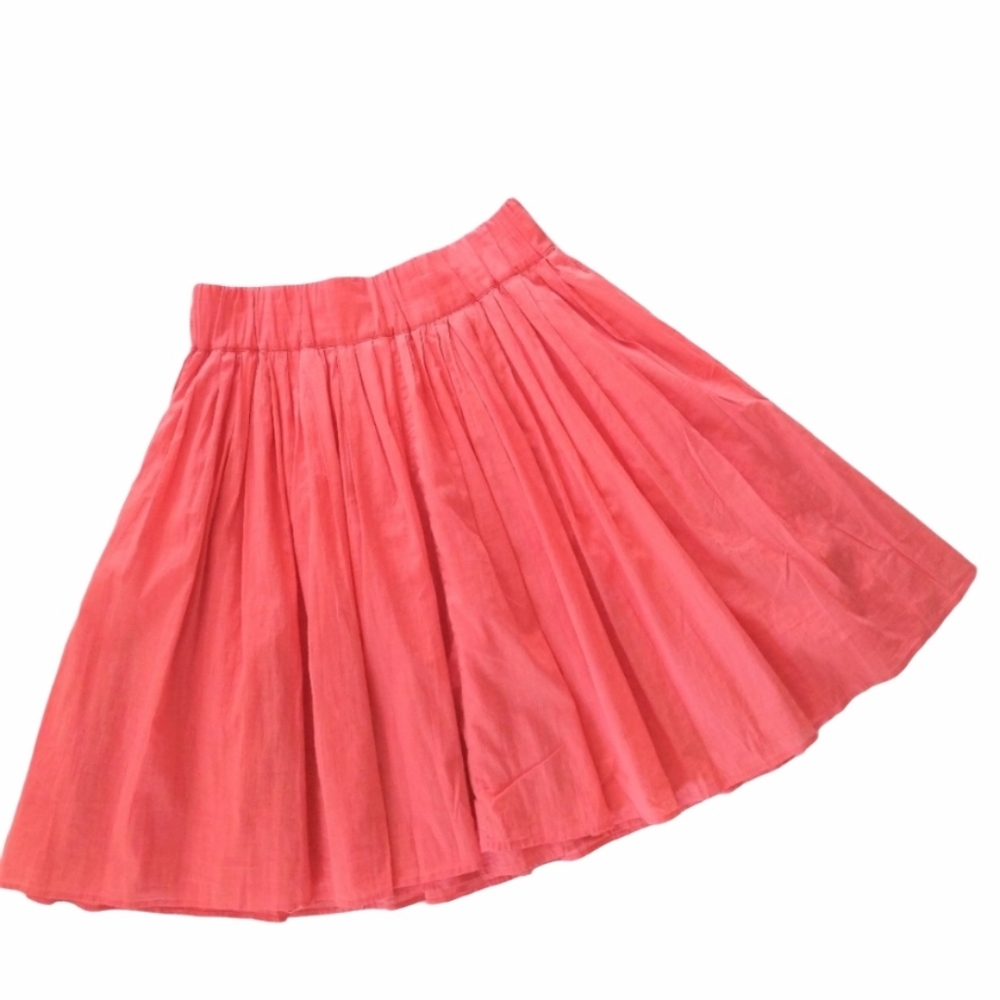 Club Monaco Coral Gathered Full Skirt Size S
